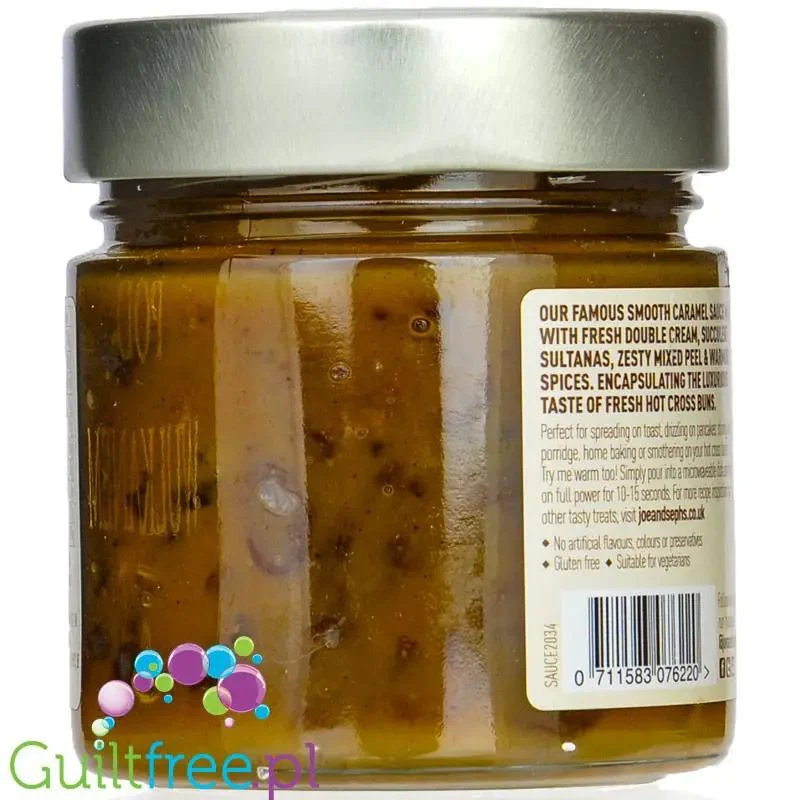Joe & Seph's Hot Cross Bun Caramel Spread (CHEAT MEAL) - krem karmelowy o smaku cynamonki