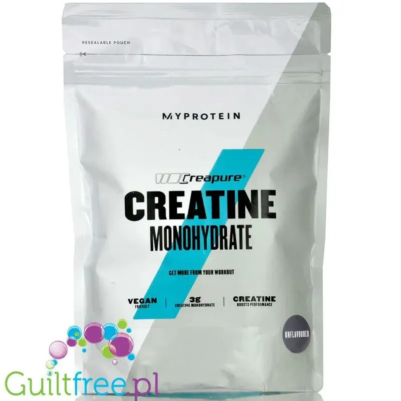 Myprotein Impact Creapure Creatine Monohydrate 250g - wegańska kreatyna jednowodna monohydrat bezsmakowy