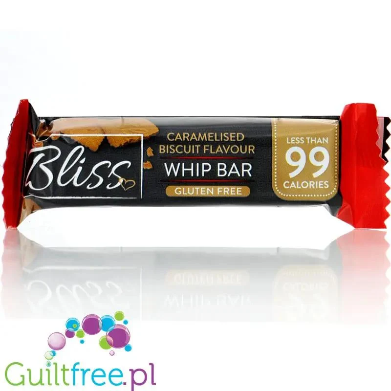 Bliss Whip Caramelised Biscuit - batonik 80kcal, karmelizowane ciasteczka & czekolada