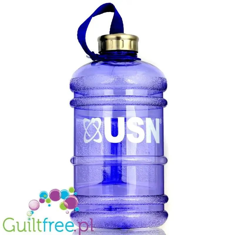 USN Water Jug BLUE 2,2L niebieski pojemnik na wodę z uchwytem