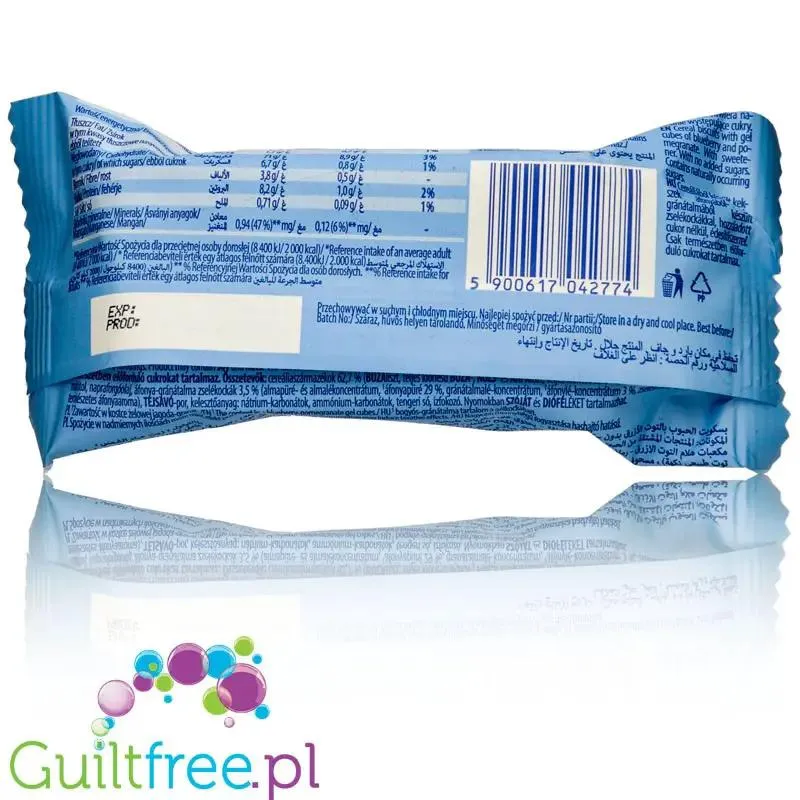 Sante Fit Cereal Biscuits Blueberry - ciasteczka zbożowe z jagodami bez dodatku cukru