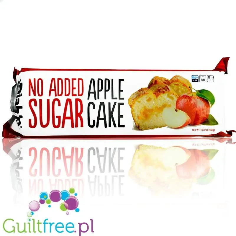 Diablo Cake, Apple 0,45KG - duże gotowe ciasto z jabłkami bez cukru