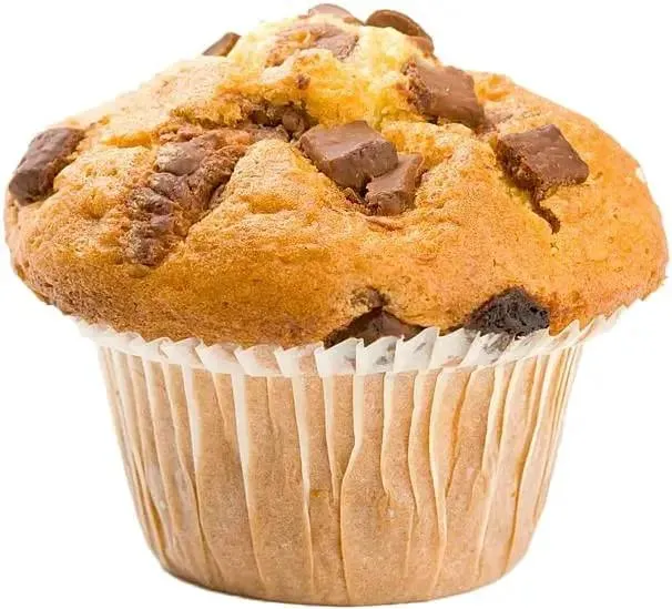 Diablo Sugar Free Chocolate Chip Muffins - 6 muffinek bez cukru z kawałkami czekolady