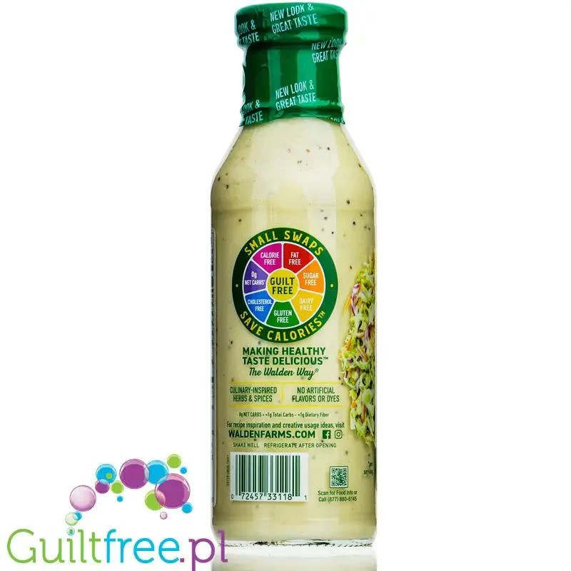 Walden Farms Coleslaw Dressing USA - sos sałatkowy zero kcal ze stewią