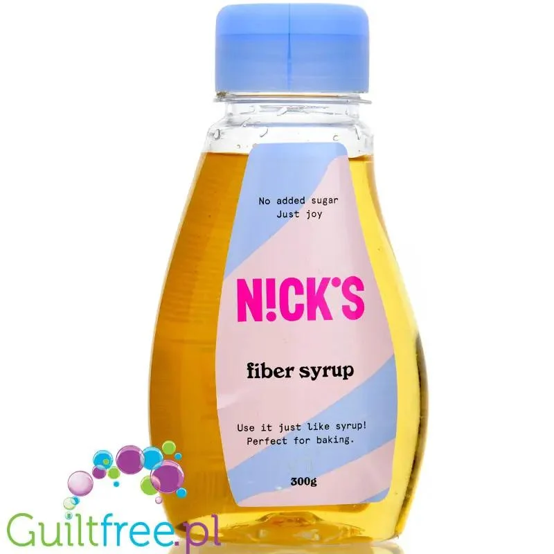 N!CK'S Nicks Fibersirup - gęsty syrop słodzący 50% błonnika ze stewią