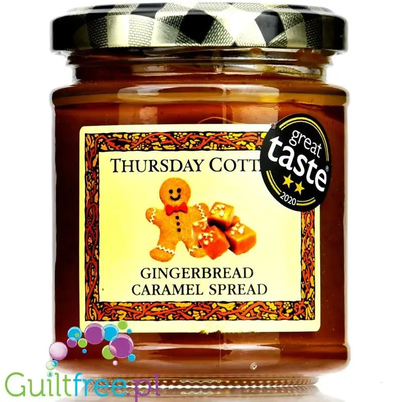 Thursday Cottage Gingerbread Caramel (CHEAT MEAL) - piernikowy krem karmelowy do smarowania