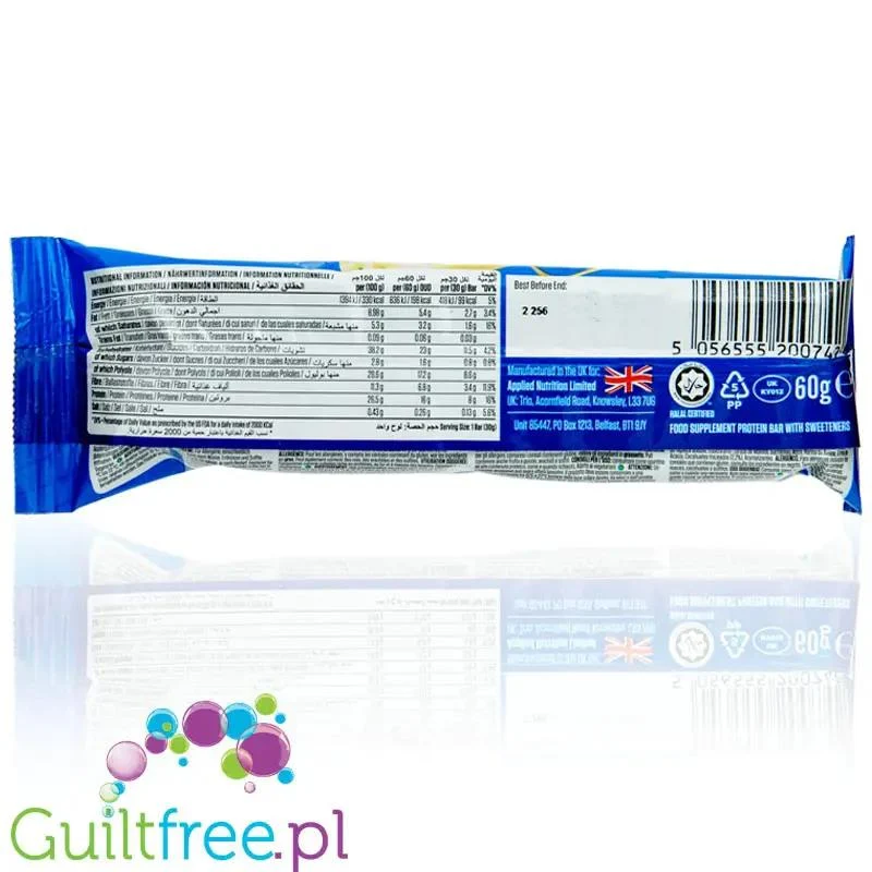 Applied Swirl Duo Bar Gooey Chocolate - nadziewany baton białkowy w czekoladzie