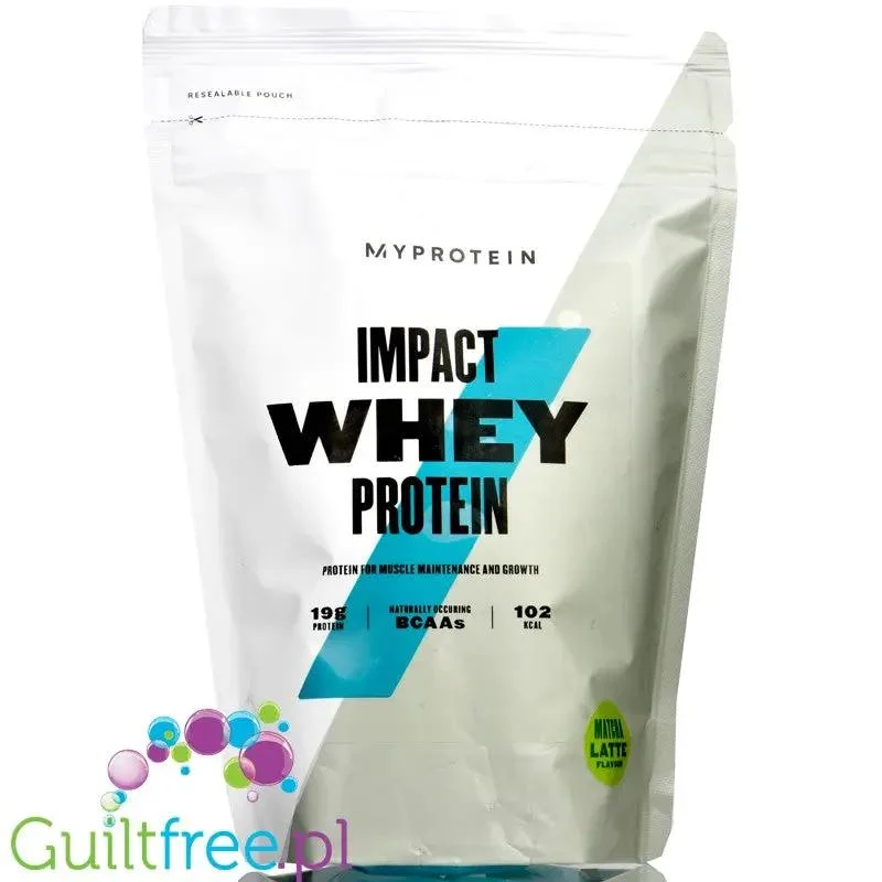 MyProtein Impact Whey Matcha Latte 0,5kg - odżywka białkowa WPC z herbatą matcha