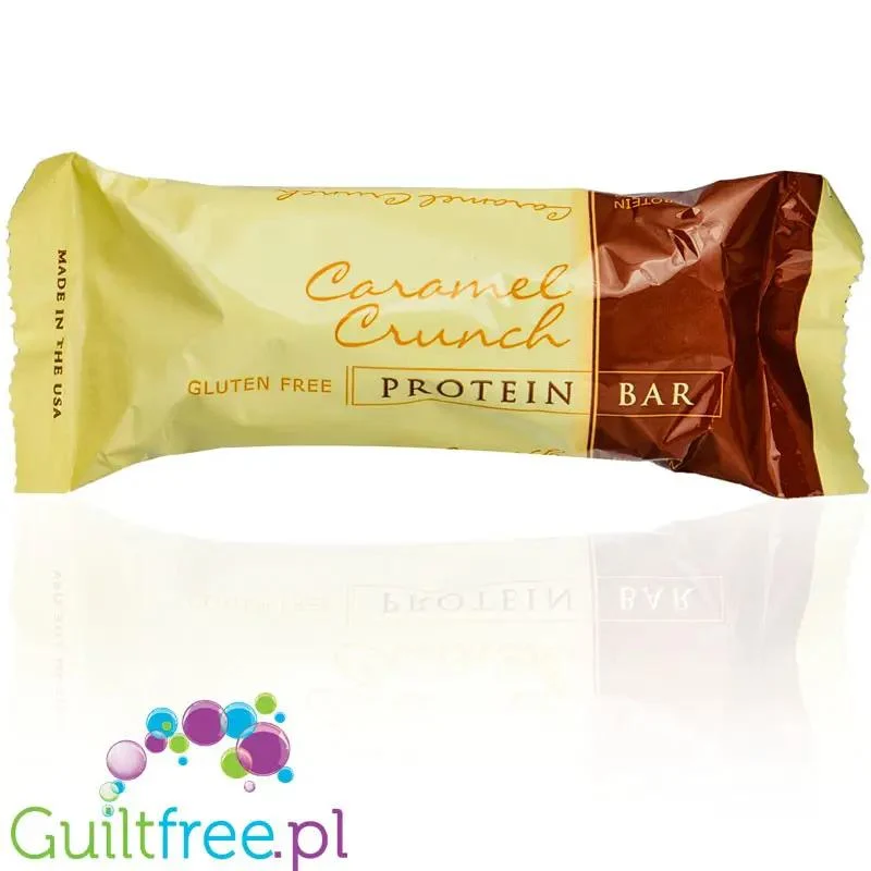 BariatricPal Protein Bar Caramel Crunch - baton proteinowy z orzechami, karmelem i czekoladą, 15g białka & 170kcal