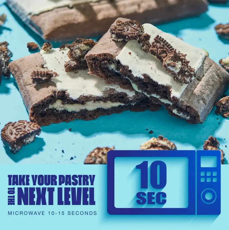 Legendary Foods Tasty Pastry Cookies & Cream - nadziewane ciacho na ciepło bez cukru, jak Pop Tarts