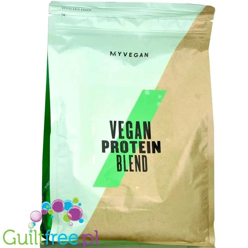 MyProtein Vegan Protein Blend Unflavored 1KG - wegańska odżywka białkowa bezsmakowa, bez soi, cukru i słodzików