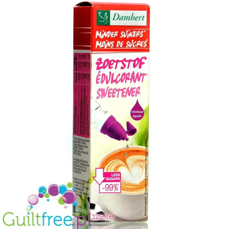 Damhert Liquid Sweetener - płynny keto słodzik zero kalorii