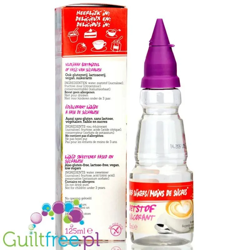 Damhert Liquid Sweetener - płynny keto słodzik zero kalorii