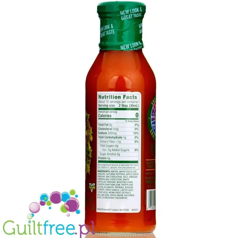 Walden Farms Vinaigrette, Spicy Buffalo USA - 0kcal pikantny dressing Cayenne & Winegret zero bez sukralozy