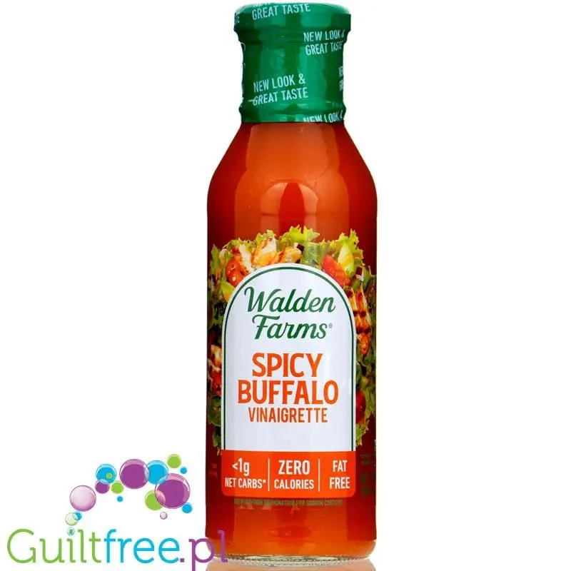 Walden Farms Vinaigrette, Spicy Buffalo USA - 0kcal pikantny dressing Cayenne & Winegret zero bez sukralozy