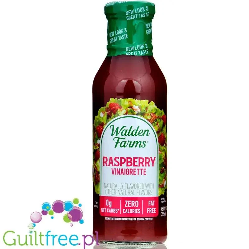 Walden Farms Dressing, Raspberry Vinaigrette USA - 0kcal, dressing malinowy winegret ze stewią