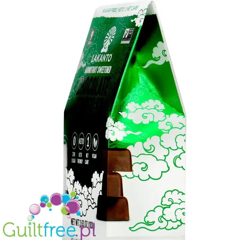 Lakanto Keto Dark Chocolate & Mint Truffles - wegańskie praliny z miętowej czekolady bez cukru