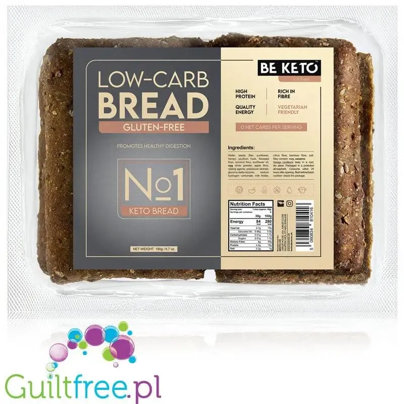 BeKeto Bread - gotowy bezglutenowy keto chleb