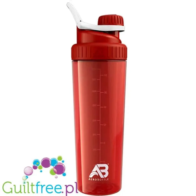 Syntrax AeroBottle Primus Crystal 946ml Red - butelka shaker bez BPA