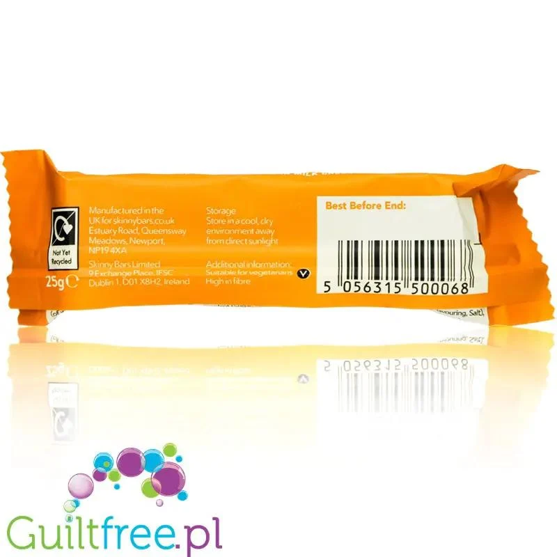 Skinny Whip Toffee & Chocolate - batonik 80kcal, Tofi & Czeoklada