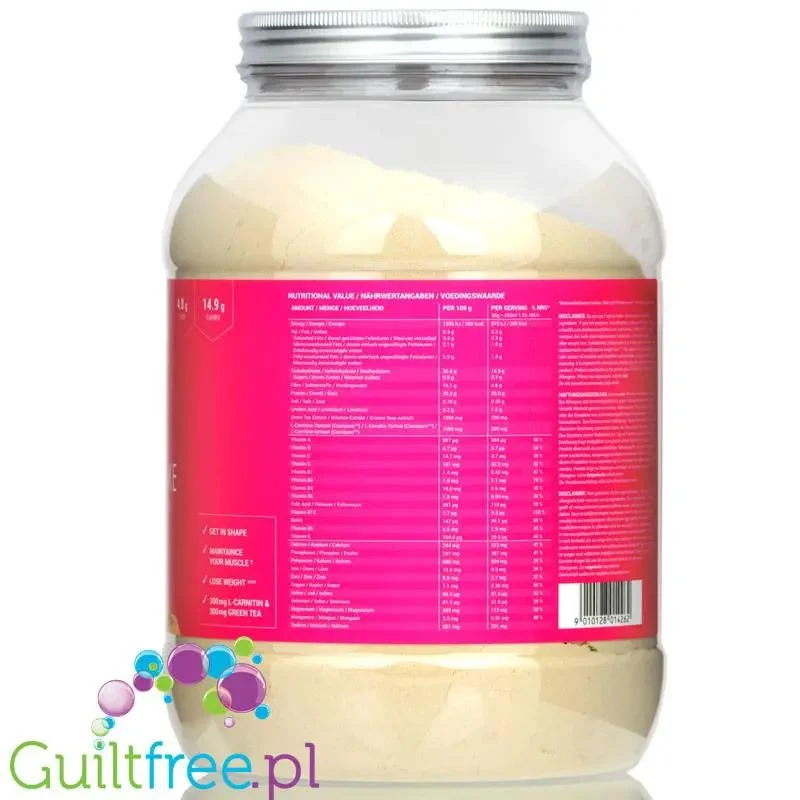 Women's Best Shape Body Shake Cookies & Cream - koktajl do kontroli masy ciała z Carnipure®, Nutriose® i zieloną herbatą
