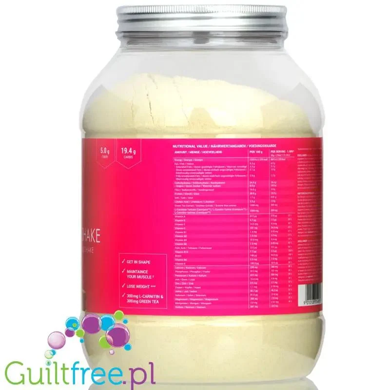 Women's Best Shape Body Shake Salted Caramel - koktajl do kontroli masy ciała z Carnipure®, Nutriose® i zieloną herbatą