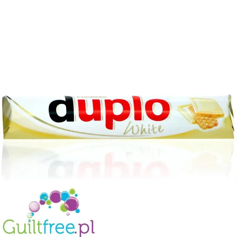 Duplo White CHEAT MEAL - Białe Duplo, wafelek w białej czekoladzie z kremem orzechowym