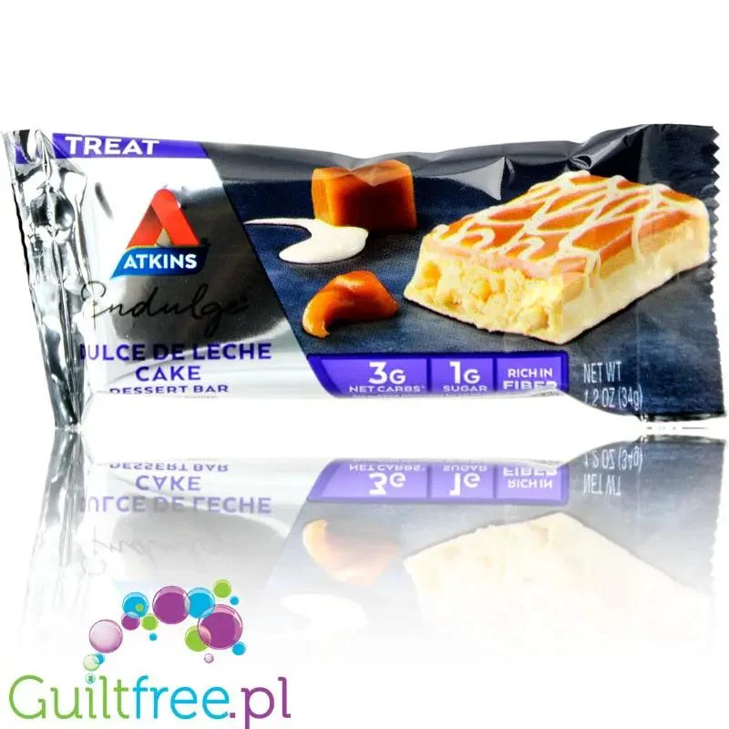 Atkins Endulge Dulce de Leche Cake, PUDEŁKO x 5szt