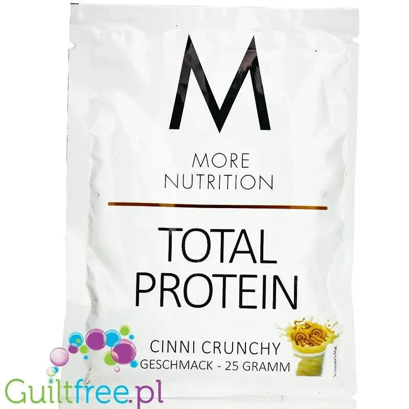 More Nutrition Total Protein Cinnalicious - kazeina z WPC i laktazą, smak CinniMinis