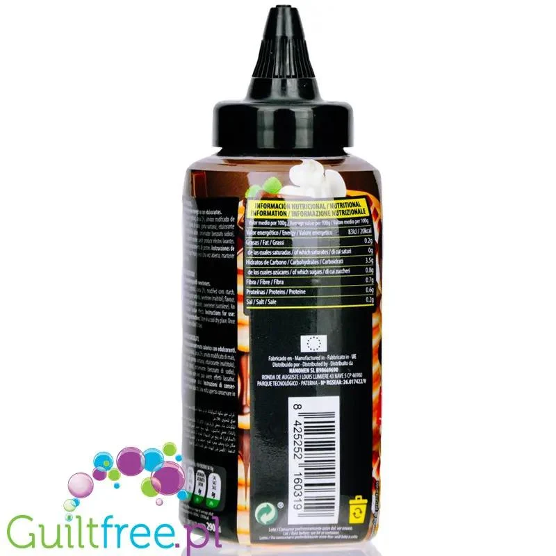 Max Protein Grandma's Sweet Chocolate Syrup - kremowa polewa bez cukru, 20kcal w 100ml