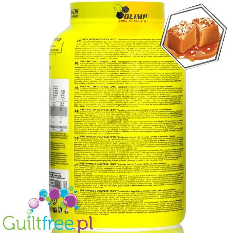Olimp Whey Protein Complex 100% 1,8kg Słony Karmel