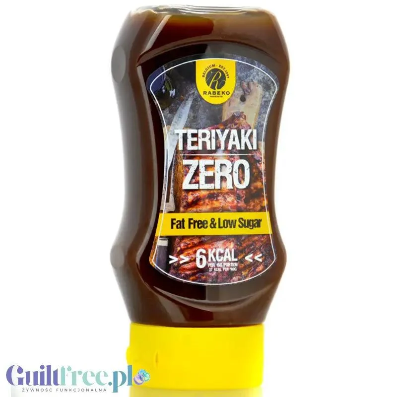 Rabeko Teriyaki Zero - azjatycki sos sojowo-czosnkowy bez tłuszczu