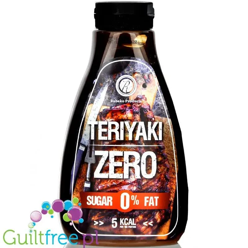 Rabeko Teriyaki Zero - azjatycki sos sojowo-czosnkowy bez tłuszczu