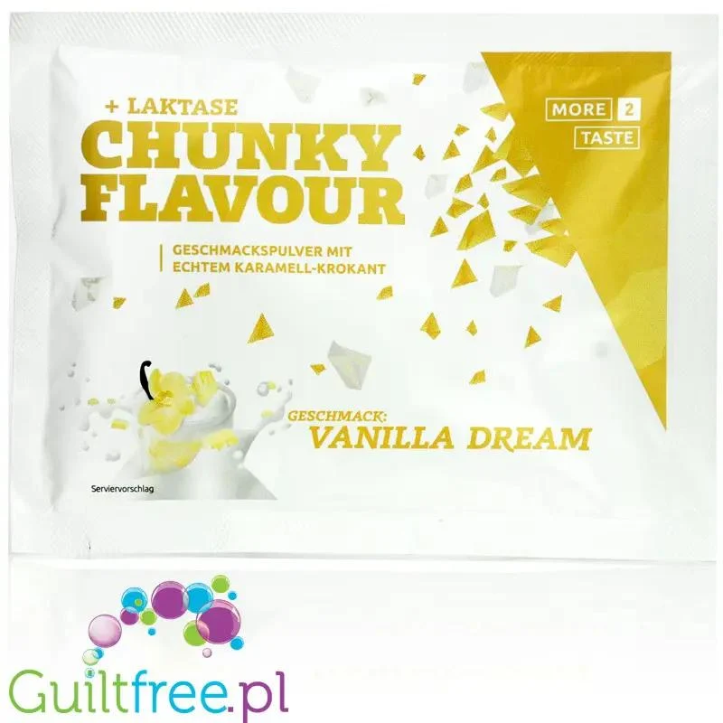 More Nutrition Chunky Flavor Vanilla Perfection, aromat w proszku do deserów i owsianek, smak Wanilia