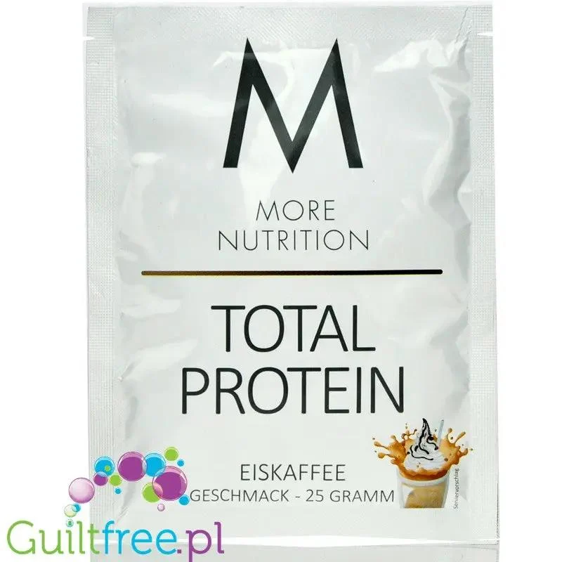 More Nutrition Total Protein Iced Coffee - kazeina z WPC i laktazą, smak Kawa Mrożona