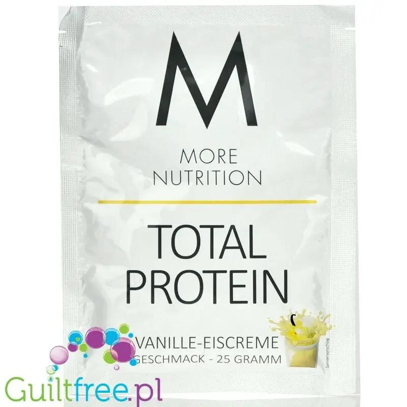 More Nutrition Total Protein Vanille Eiscreme - kazeina, gęste białko, smak Lody Waniliowe