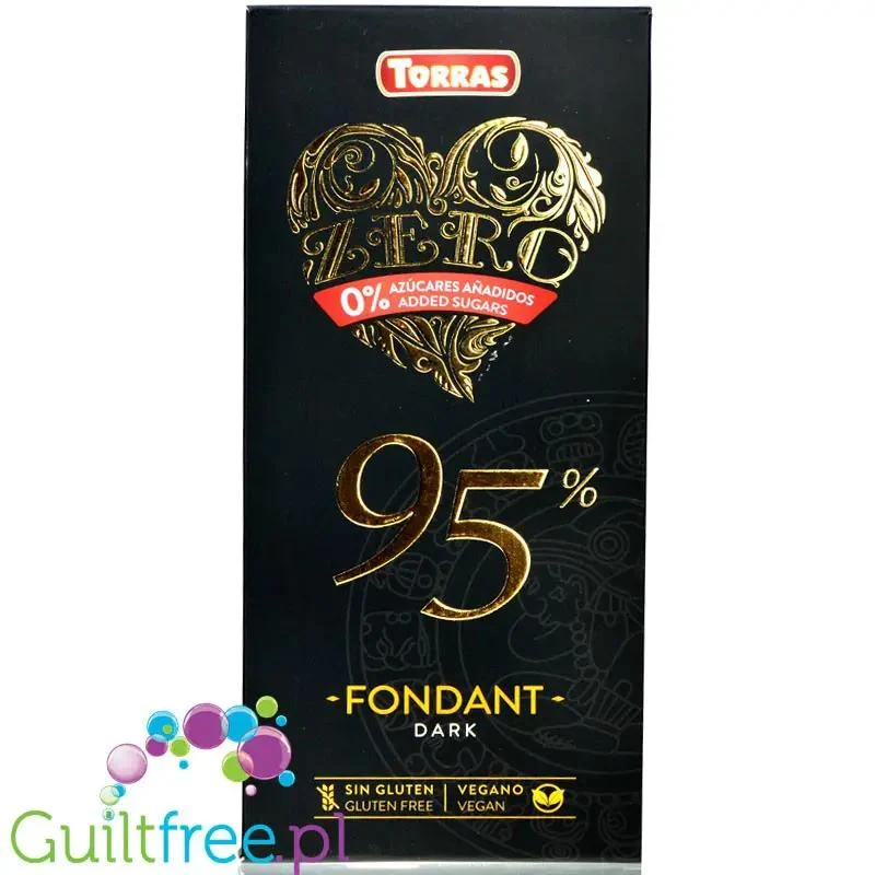 Torras Dark Fondant 95% - czekolada gorzka bez cukru
