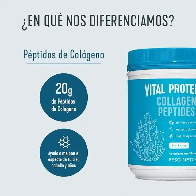 Vital Proteins Collagen Peptides Pack 567 g + 10 Sachets Neutral Flavour