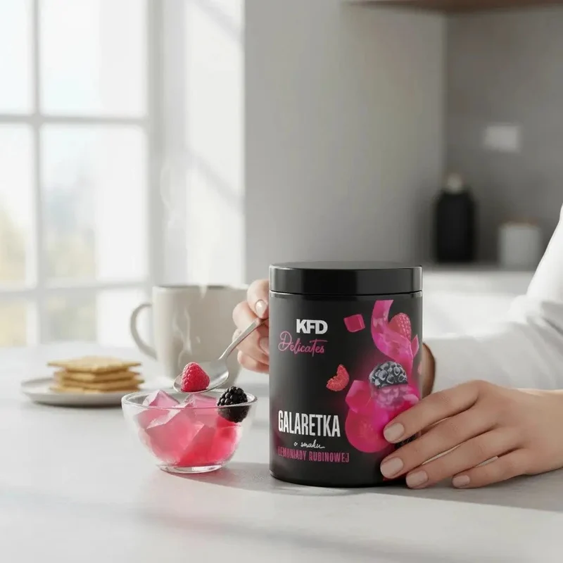 KFD Dietetyczna Galaretka Lemoniada Rubinowa, 50 porcji x 18kcal