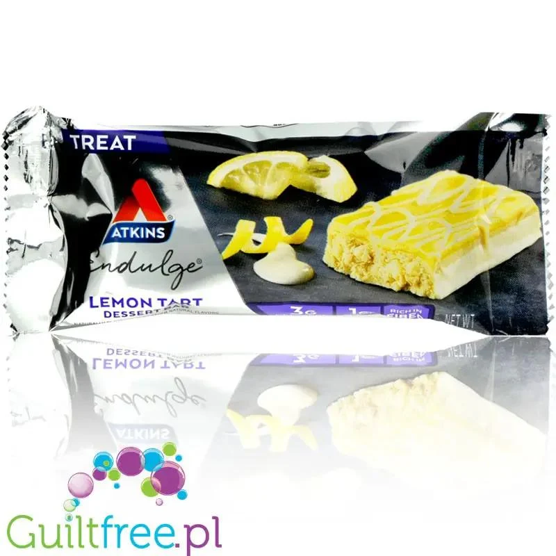 Atkins Endulge Lemon Tart, batoniki cytrynowe, PUDEŁKO
