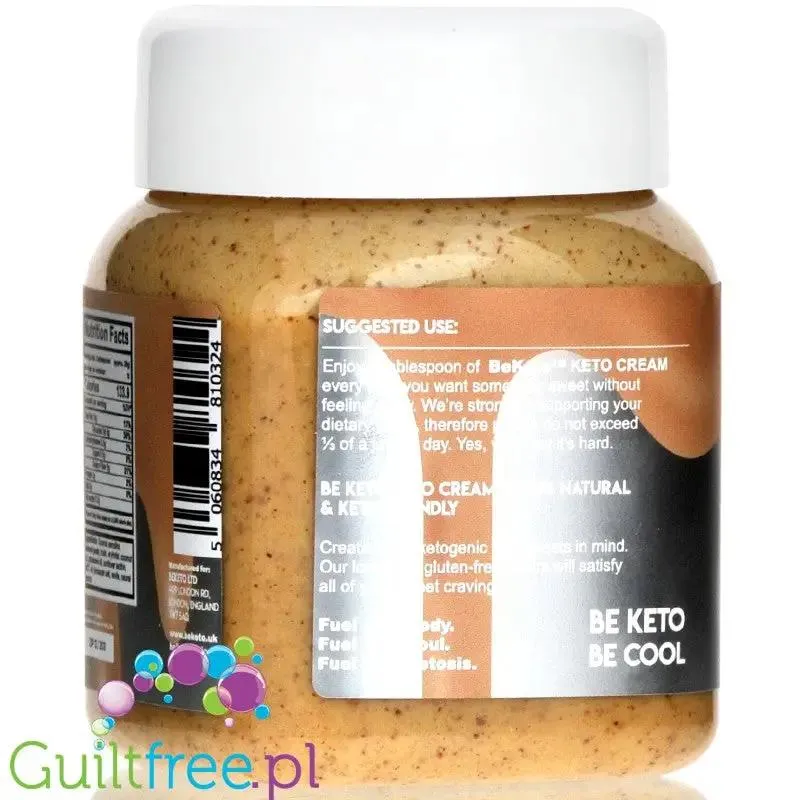 BeKeto Keto Krem™ Vanilla Almond - krem waniliowo-migdałowy z MCT