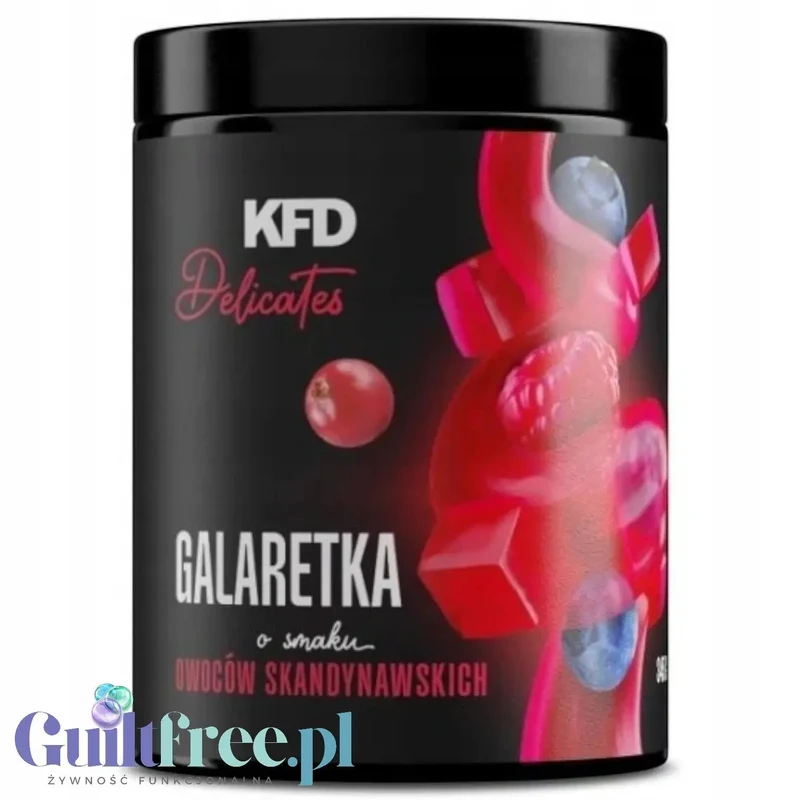 KFD Dietetyczna Galaretka Owoce Skandynawskie, 50 porcji x 18kcal