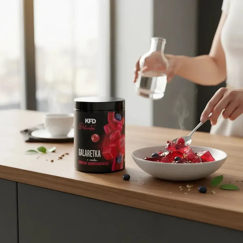 KFD Dietetyczna Galaretka Owoce Skandynawskie, 50 porcji x 18kcal