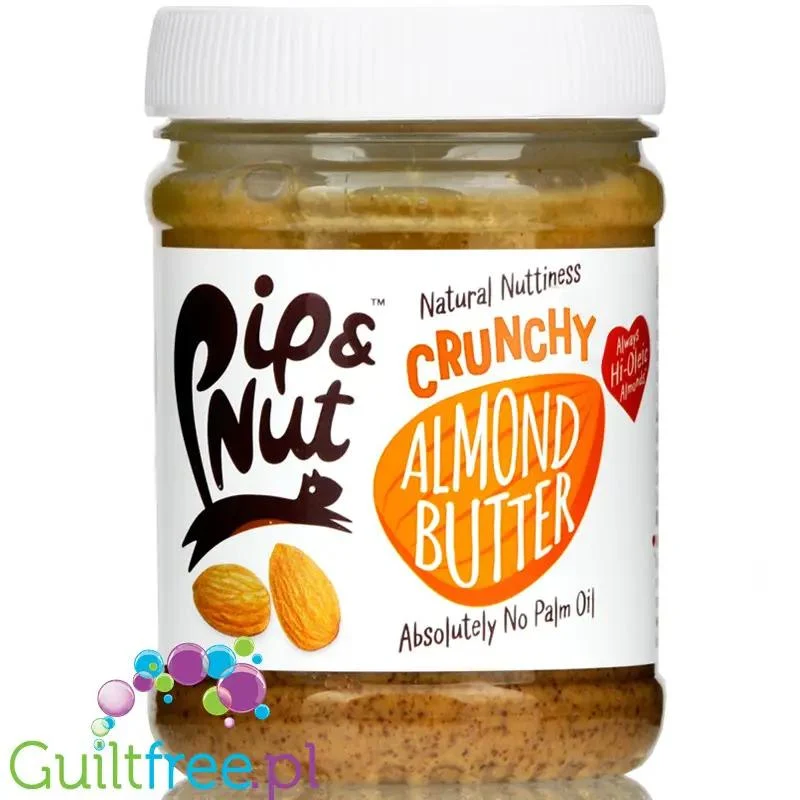Pip & Nut Crunchy Almond masło migdałowe z kawałkami migdałów