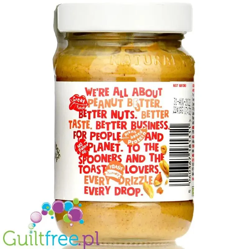 Pip & Nut Crunchy Peanut - masło orzechowe z kawałkami orzechów