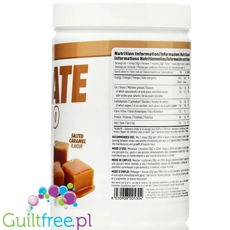 Per4m Isolate Zero Salted Caramel - 100% WPI, 26g białka & 106kcal