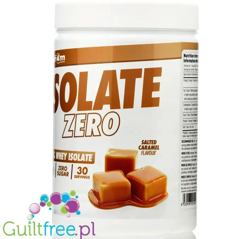 Per4m Isolate Zero Salted Caramel - 100% WPI, 26g białka & 106kcal