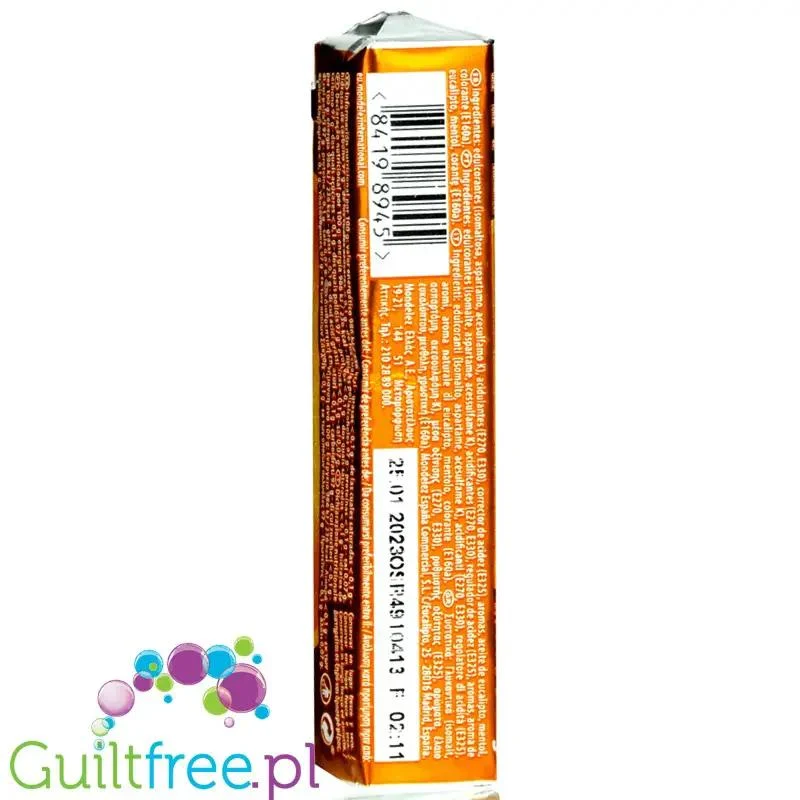 Halls Honey & Lemon - cukierki miodowo-cytrynowe bez cukru