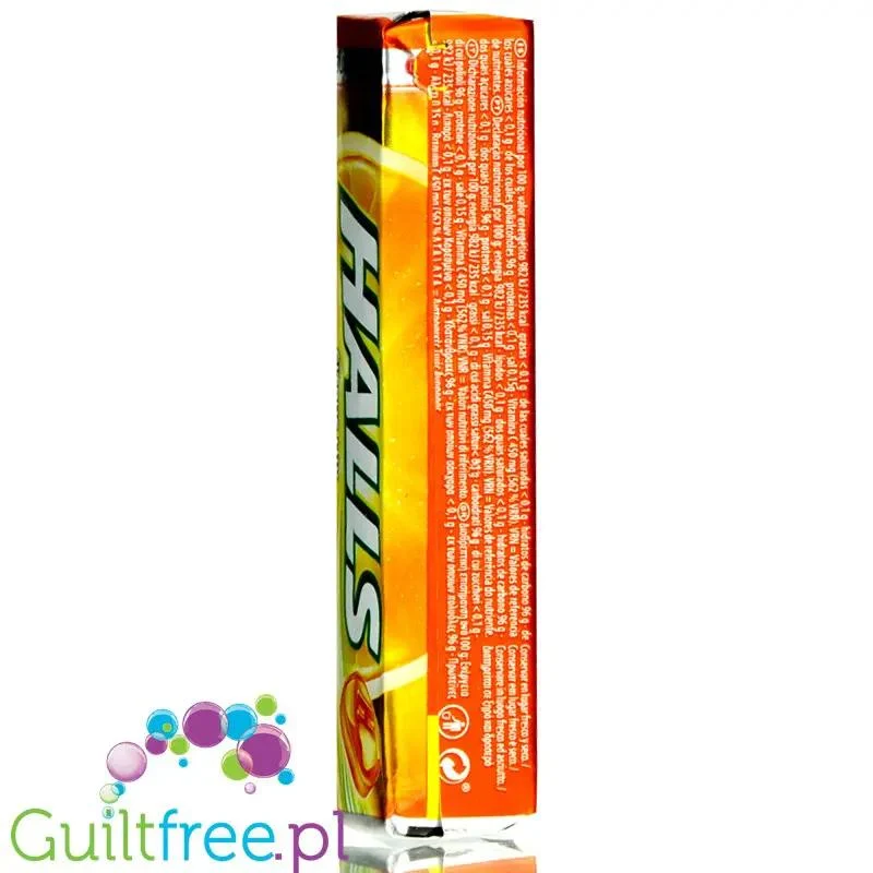 Halls Citrus Mix pastylki cytrusowe bez cukru