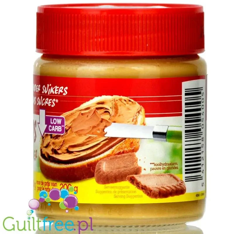 Damhert Speculoos - belgijska pasta ciasteczkowa bez cukru